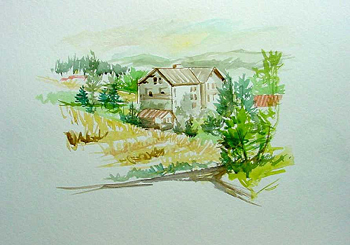 Aquarellen